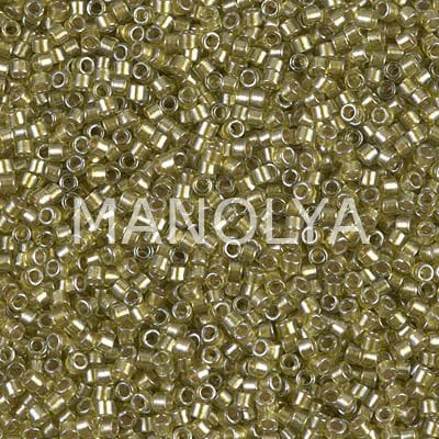 DB908-DELICA BD SPARKLING LT.YELLOW CHARTREUSE