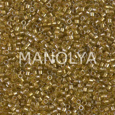 DB909-DELICA BD SPARKLING MARIGOLD CHARTREUSE