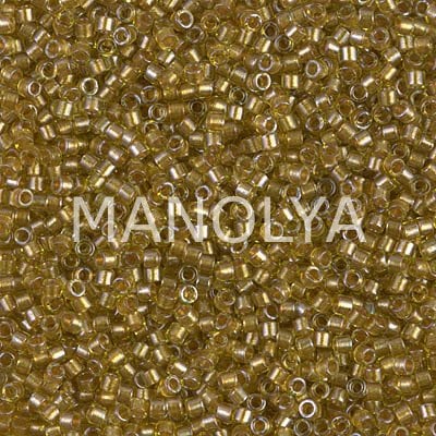 DB909-DELICA BD SPARKLING MARIGOLD CHARTREUSE