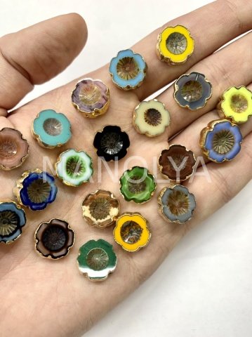 1,4cm. BÜYÜK BOY ÇEK KRİSTALİ ÇİÇEK