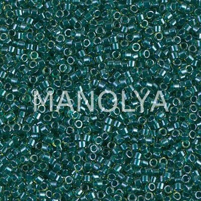 DB918-DELICA BD SPARKLING TEAL CRYSTAL
