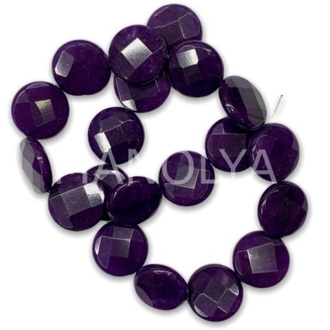 2cm. FASET KESİM KOYU MOR CEYT