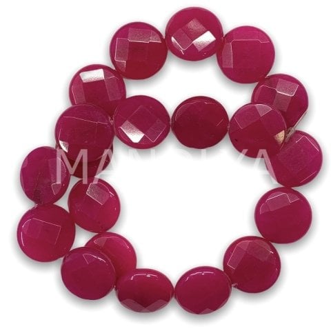2cm. FASET KESİM KOYU PEMBE CEYT