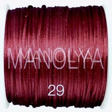 NO:29/BORDO  FLOŞ İP