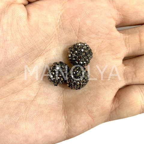 1,3cm. ZİRKONLU YASSI YUVARLAK
