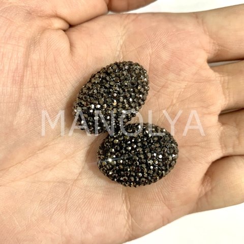 2,5cm. ZİRKONLU YASSI ELİPS