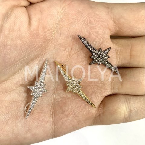 3,5cm. KUZEY YILDIZI KOLYE UCU