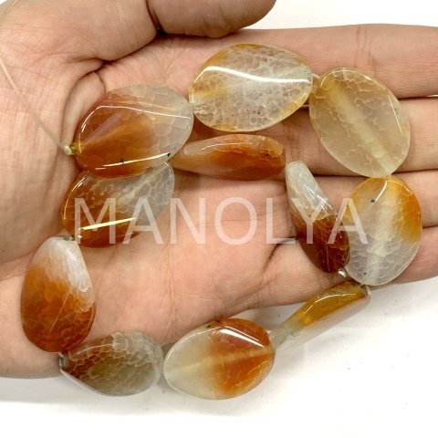 3cm. BURGU ELİPS TURUNCU AKİK