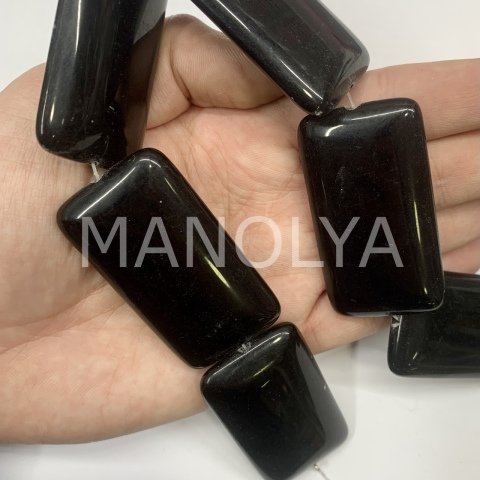 5,5x3cm. SİYAH ONİKS