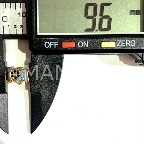 9mm.  ZİRKONLU FİLLER
