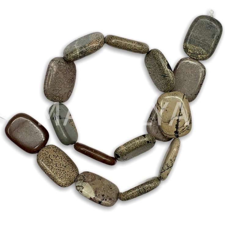 2,4cm.  DİKDÖRTGEN JASPER