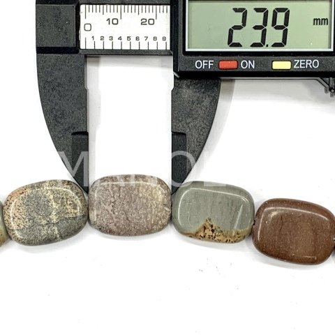 2,4cm.  DİKDÖRTGEN JASPER