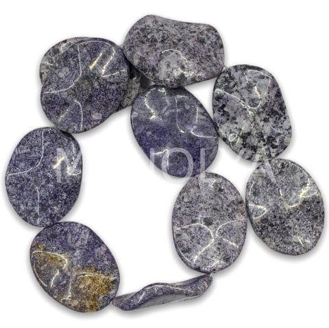 4cm. DALGALI ELİPS JASPER