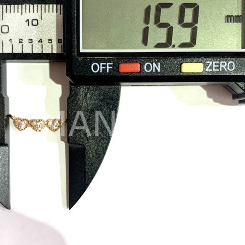 1,6cm. ÜÇÜZ KALP BİLEKLİK APARATI