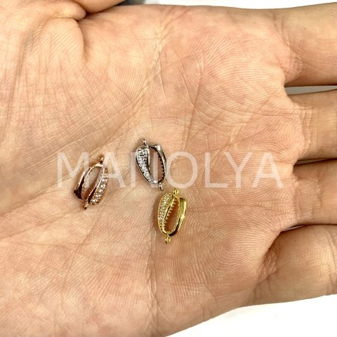 1,4cm. ZİRKONLU DENİZ KABUKLARI