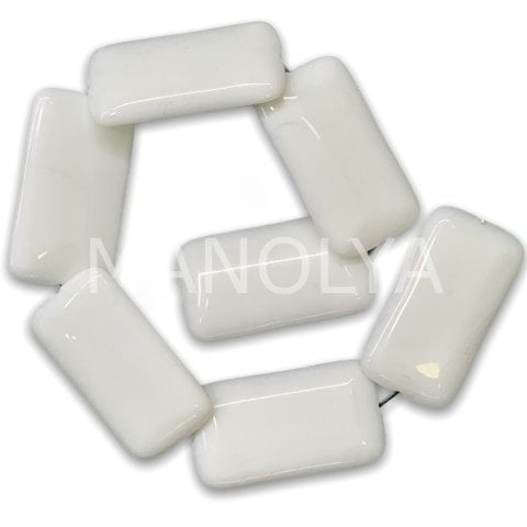 5,5x3cm. BEYAZ ONİKS