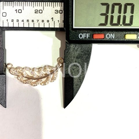 3cm. ZİRKON YAPRAK