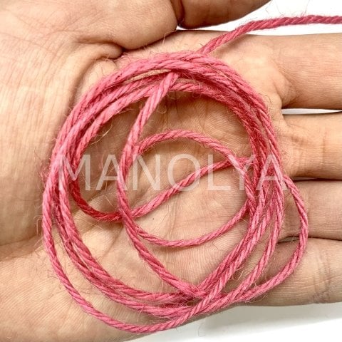 PEMBE YÜN İP