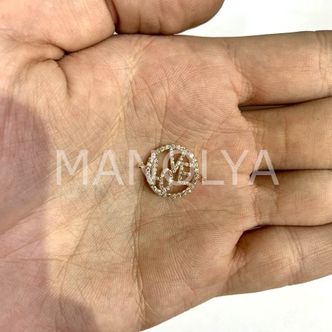 1,9cm. ZİRKON DAİRE LOVE APARAT