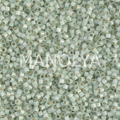 DB1454-MIYUKI 11/0 DELICA BEAD S/L LT MOSS OPAL
