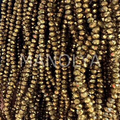 3 mm. KRİSTAL NO:5 - 10 DİZİ