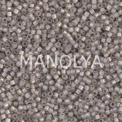 DB1456-MIYUKI 11/0 DELICA BEAD S/L LT TAUPE OPAL