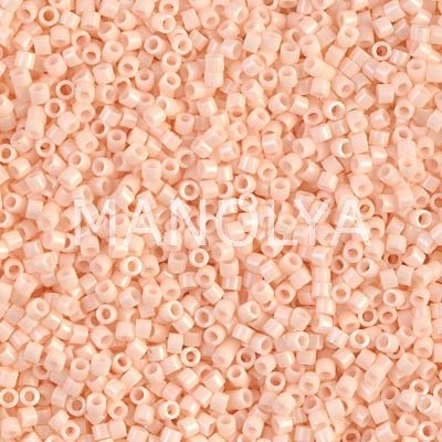 DB1492-MIYUKI 11/0 DELICA BEAD OP LT PEACH