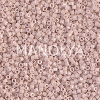 DB1495-MIYUKI 11/0 DELICA BEAD OP PINK CHAMPAGNE