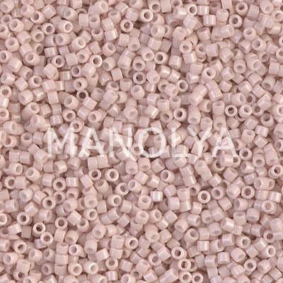 DB1495-MIYUKI 11/0 DELICA BEAD OP PINK CHAMPAGNE
