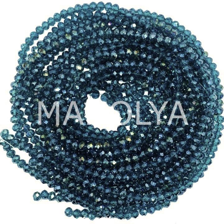 4 mm. KRİSTAL NO:12 - 10 DİZİ