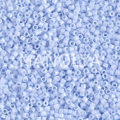 DB1497-MIYUKI 11/0 DELICA BEAD OP LT SKY BLUE