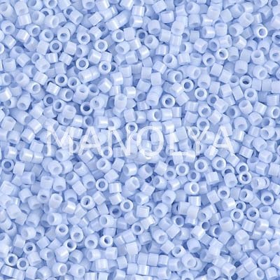 DB1497-MIYUKI 11/0 DELICA BEAD OP LT SKY BLUE