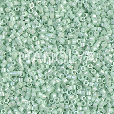 DB1506-MIYUKI 11/0 DELICA BEAD OP LT MINT