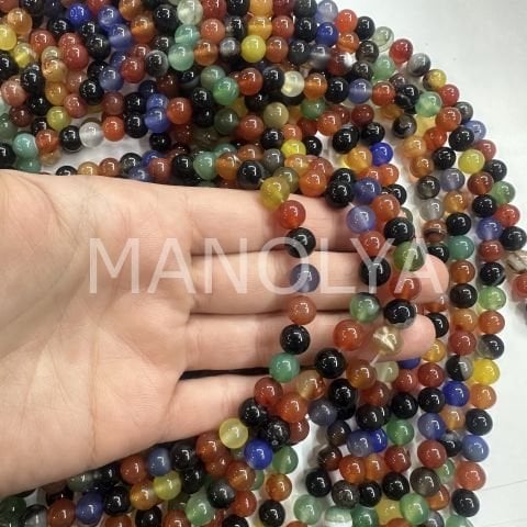8mm. MİX AKİK DOĞALTAŞ