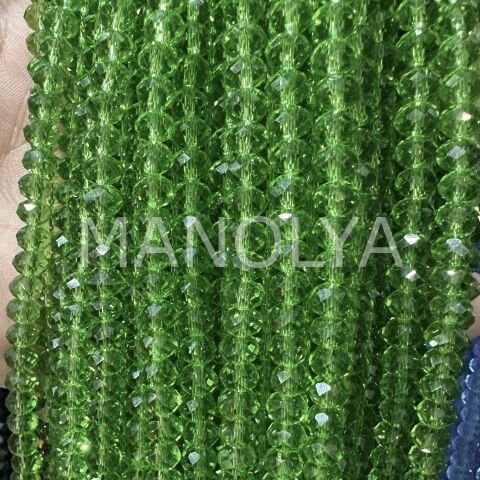 6 mm. KRİSTAL NO:14 - 10 DİZİ