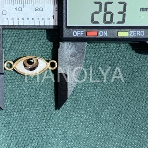 2,6cm. RENKLİ PORSELEN GÖZLER