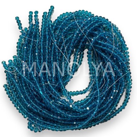 6 mm. KRİSTAL NO:15 - 10 DİZİ