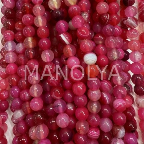 8mm. PEMBE AKİK DOĞALTAŞ