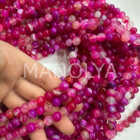 8mm. FUŞYA AKİK DOĞALTAŞ