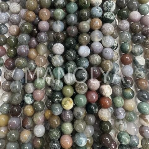 8mm. HİNT AKİK DOĞALTAŞ