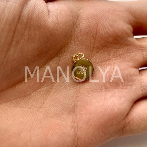1,4cm. DAİRE YILDIZ İŞLEMELİ SALLANTI
