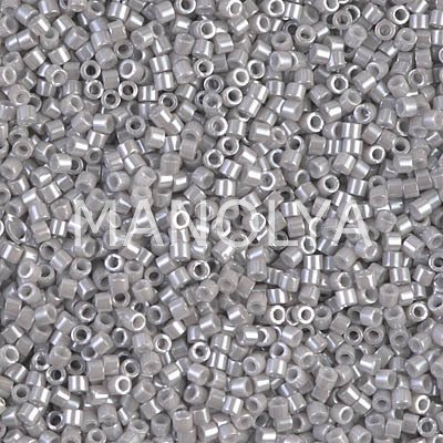 DB1538-MIYUKI DELICA 11/0 BEAD OP LT SMOKE