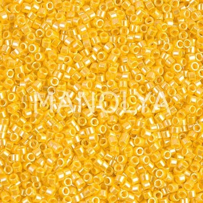 DB1562-MIYUKI DELICA 11/0 OPAQUE CANARY