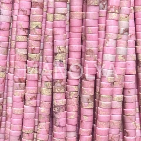 4x2 mm. AÇIK PEMBE SİLİNDİR VARİSİT