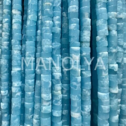 4x2 mm. MAVİ BUZLU SİLİNDİR VARİSİT