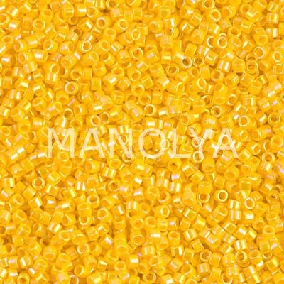DB1572-MIYUKI DELICA 11/0 OPAQUE CANARY