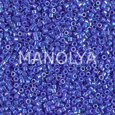 DB1578-MIYUKI DELICA 11/0 OPAQUE CYAN BLUE