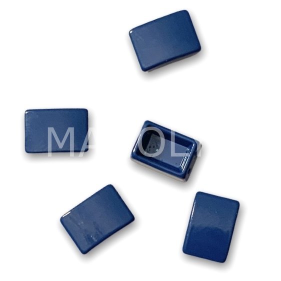 10x8mm LACİVERT YATAY DOMİNO