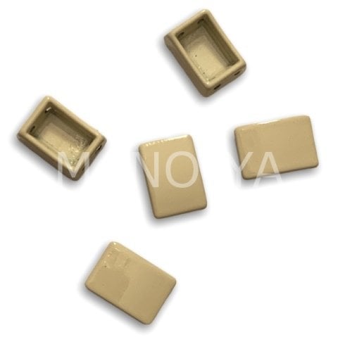 10x8mm KREM YATAY DOMİNO