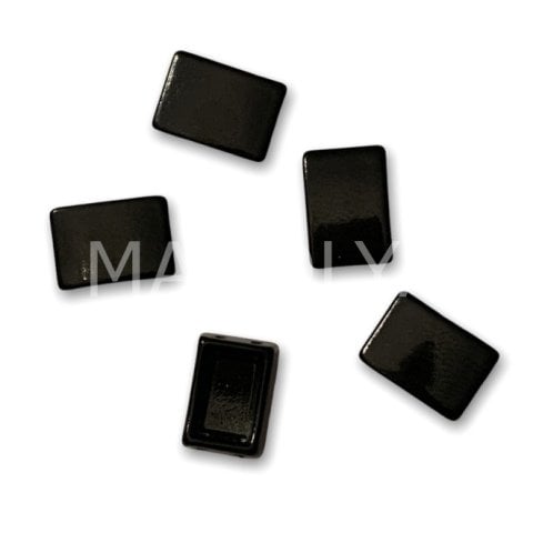 10x8mm SİYAH YATAY DOMİNO